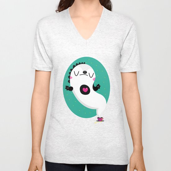Zen and tea Unisex V-Neck