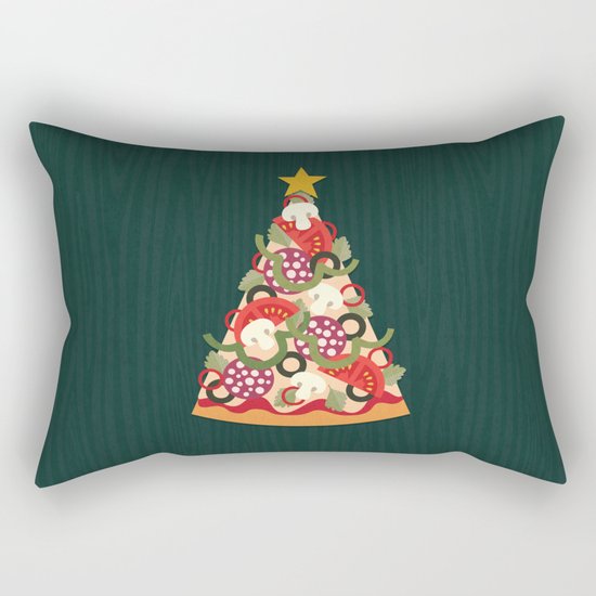 PIZZA ON EARTH Rectangular Pillow