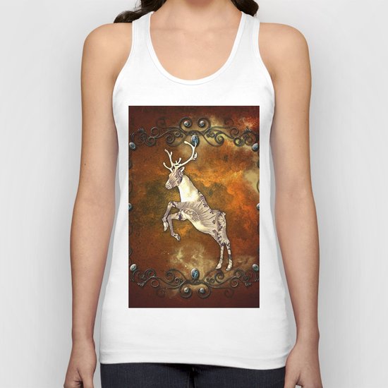 Reindeer Unisex Tank Top