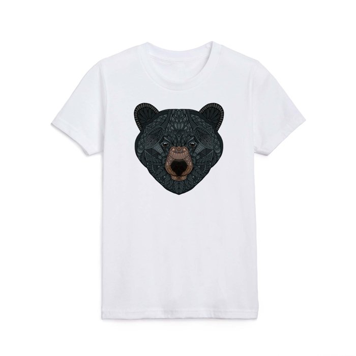 Black Bear Kids T Shirt