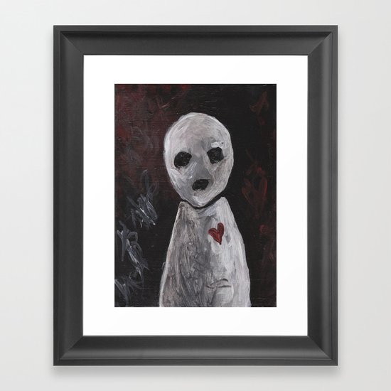Portraits of Ghosts #6 Framed Art Print