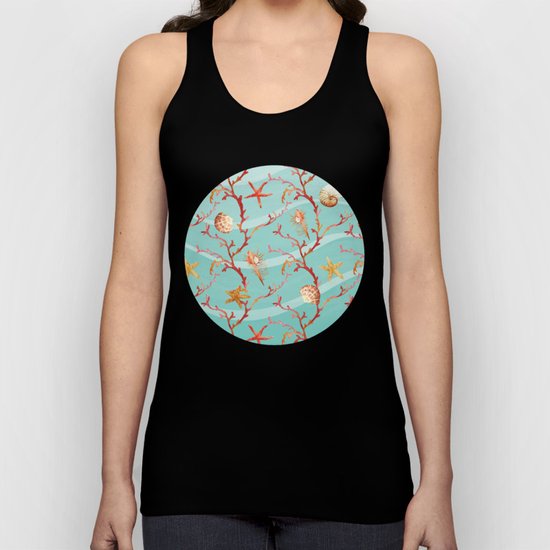 Marine Pattern 11 Unisex Tank Top