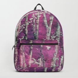 Disillusioned Backpack | Trees, Wind, Drawing, Digital, Feels, Vains, Abstract, Digitalart, Reimagined, Magenta 
