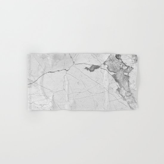 White Marble Hand & Bath Towel