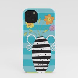 Whimsy Graphic Vase iPhone Case