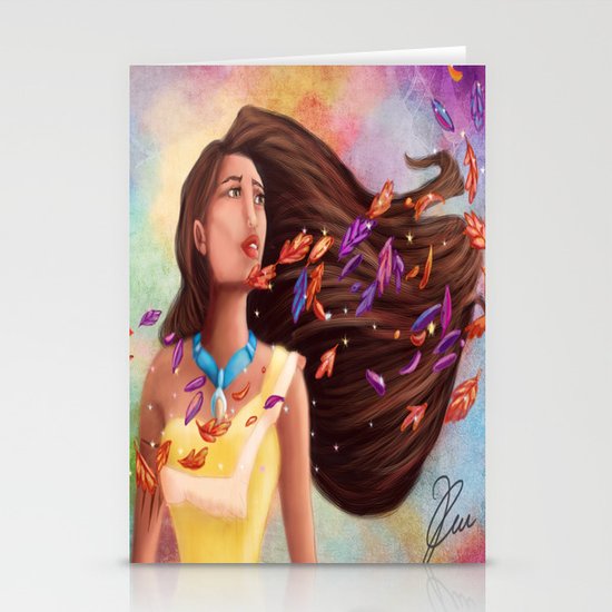 Colors of the Wind Stationery Cards