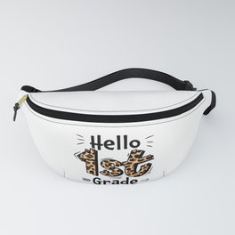 Hello 1st Grade Back To School Fanny Pack