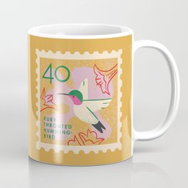 Hummingbird Postage Stamp Coffee Mug