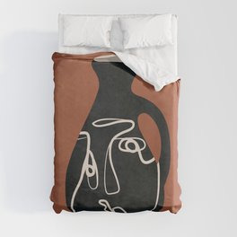 Abstract Vase 9 Duvet Cover