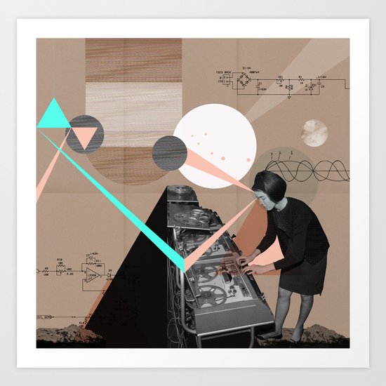 Superheroes SF Art Print