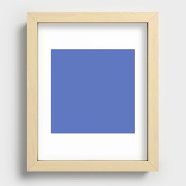 God of Rain Blue Recessed Framed Print