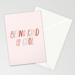 Being kind is cool Stationery Cards
