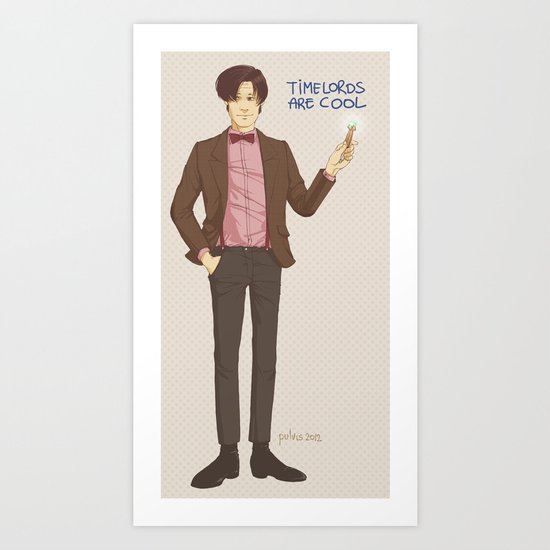 Doctor Who Art Print