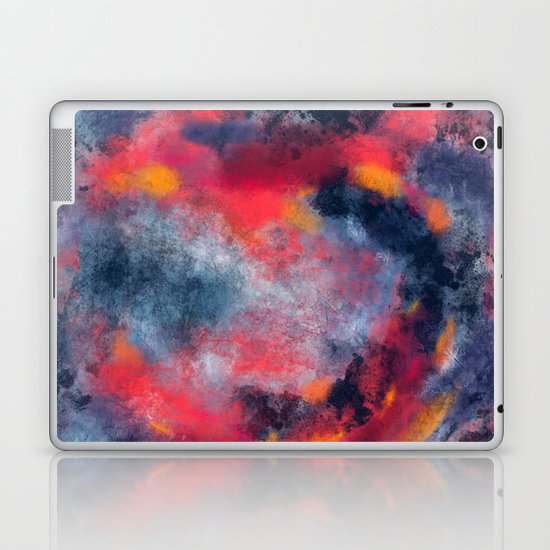 Abstract Texture Digital Painting Laptop Ipad Skin By