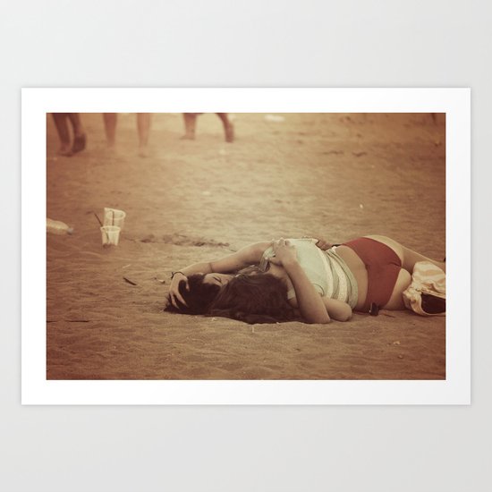 Eres espectáculo Art Print
