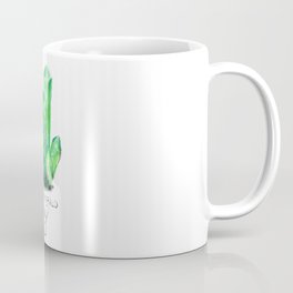 May Birthstone | Emerald Watercolor Coffee Mug