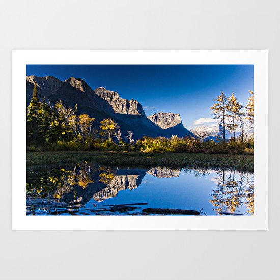 Glacier National Park Art Print