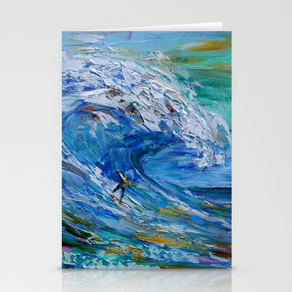 The Wave Surfer Stationery Cards
