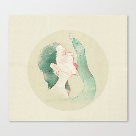 Snake Canvas Print