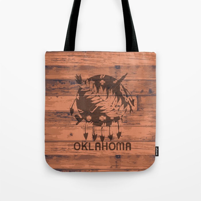 Oklahoma Flag Brand Tote Bag