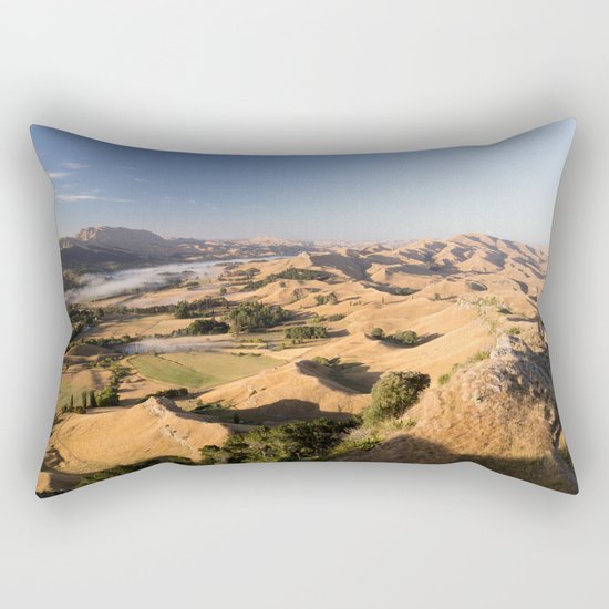 Moutain blue sky Rectangular Pillow