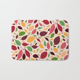 Scatter Leaves Bath Mat