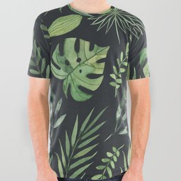 Leaves 9 All Over Graphic Tee