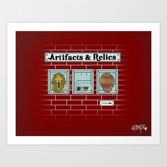 Artifacts & Relics Art Print