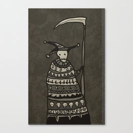 Death Jester Canvas Print
