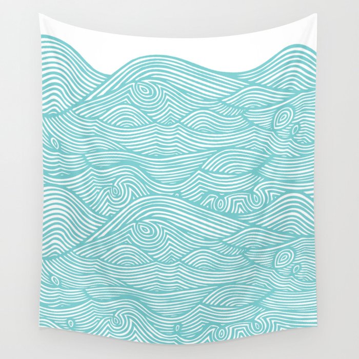 Waves Wall Tapestry