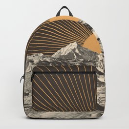 Mountainscape 6 - Night Sun Backpack