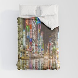 Rain In Japan Comforter