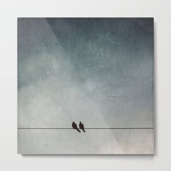 Mourning Doves Metal Print