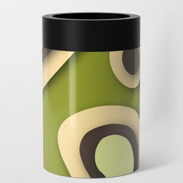 Geometric color mountain 8 Can Cooler
