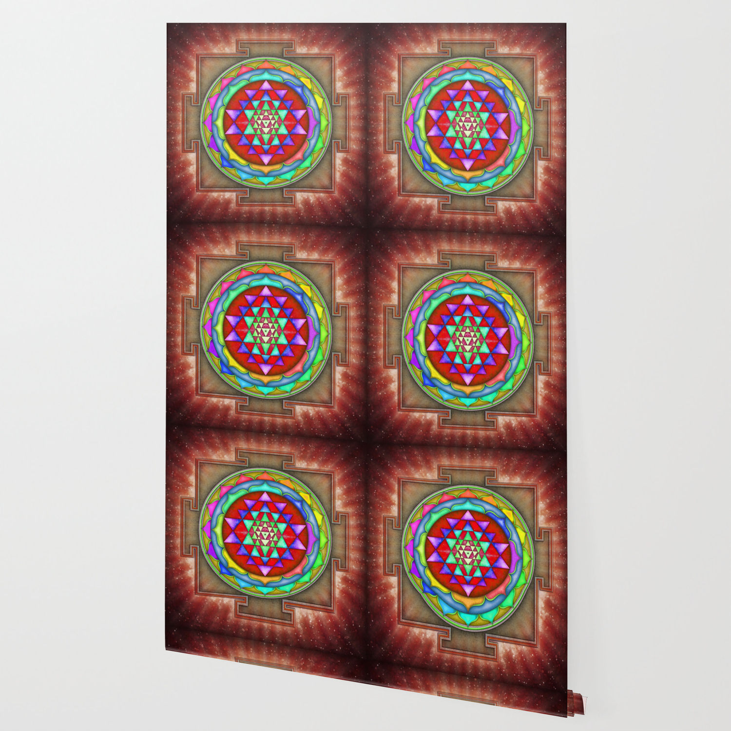 Sri Yantra Vii Viii Wallpaper By Dirkczarnota Society6