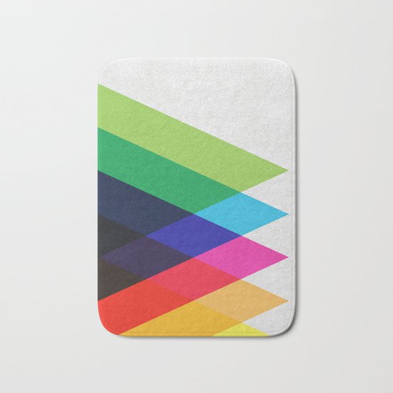 Abstract and minimalist pattern Bath Mat