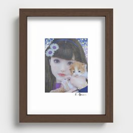 Momo Recessed Framed Print