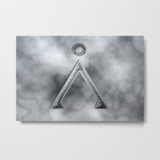 Stargate and smoke Metal Print