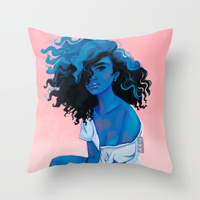frozen throw pillow