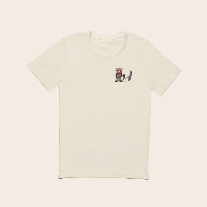 T shirt panda roux sales