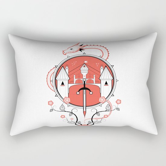 A Legend of Blood Rectangular Pillow