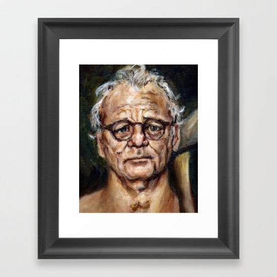 Bill Murray / Walt Bishop - Moonrise Kingdom Framed Art Print