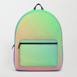 Rainbow Watercolor Ombre Backpack