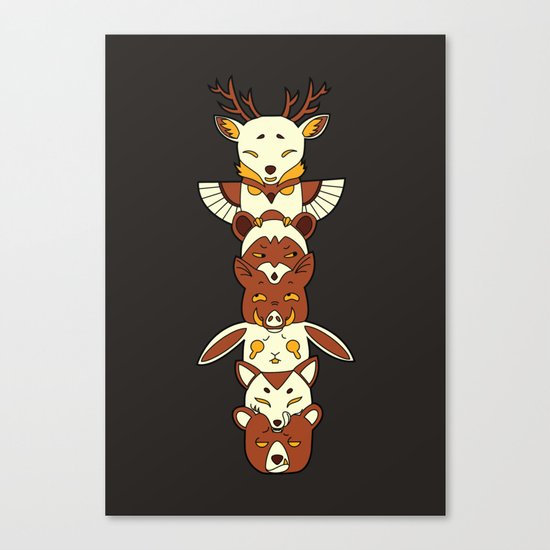 Totem Canvas Print