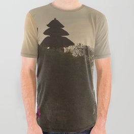 Uluwatu Temple At Sunset  All Over Graphic Tee