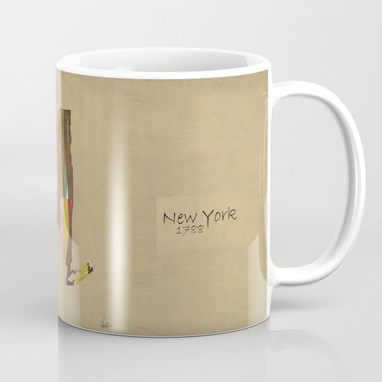new york state map Mug