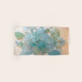 Sea Glass Hand Bath Towels For Any Bathroom Decor Society6