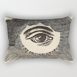 Vintage Magic Eye Rectangular Pillow