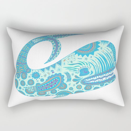 Whale Rectangular Pillow