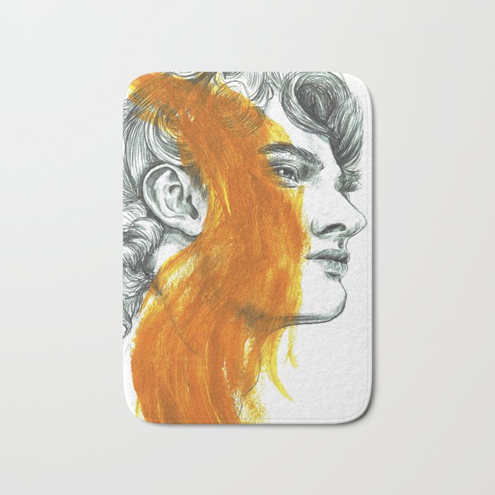 Golden Boy Bath Mat